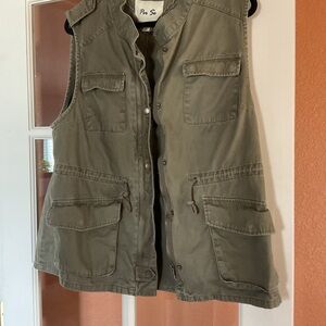 Green Utility Vest
